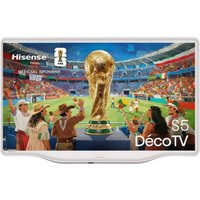 Hisense Hisense QLED 32S5Q 32" Full HD Smart TV HDR10 WiFi Silber Weiß Standard