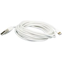Promotion Pc Componentes 86% de réduction sur le câble USB iPhone 3m blanc