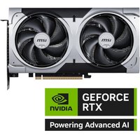 MSI MSI GeForce RTX 5060 Ti VENTUS 2X OC PLUS Grafikkarte 16GB GDDR7 DLSS4 RTX Reflex 2 KI Raytracing Standard