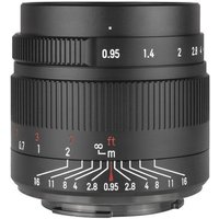 Objectif 7Artisans 35mm F0.95 Monture Fujifilm FX Manuel Métal Noir