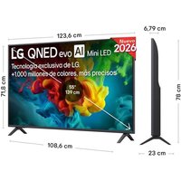 LG LG Mini LED 55QNED82B6B 55" 4K UltraHD 144Hz Smart TV WebOS HDR10 HLG KI Standard