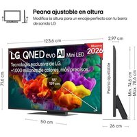 LG LG QNED MiniLED 55QNED86B6B 55" 4K UltraHD 144Hz Smart TV WebOS Dolby Vision Standard