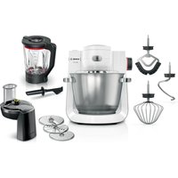 Robot pâtissier Bosch Série 6 MUMS6EW22 1600 W Blanc, Inox brossé