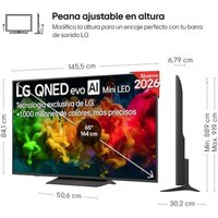 LG LG QNED 65QNED81B6A 65" 4K UltraHD 60Hz Smart TV WebOS HDR10 MiniLED KI Standard