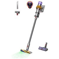 Dyson V15 Detect Absolute Aspirateur-balai 2 en 1 Batterie Sec HEPA Sans sac 0,77 L Acier inoxydable