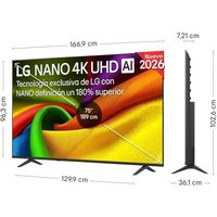 LG LG NanoCell 75NU900B6LA 75" 4K UltraHD 60Hz Smart TV WebOS HDR10 Pro Antireflex Standard