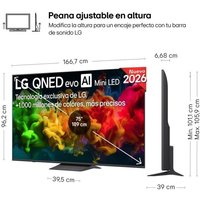 LG LG QNED 75QNED81B6A 75" 4K UltraHD 60Hz Smart TV WebOS HDR10 MiniLED AI Standard