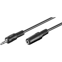 Pc Componentes Réduction de 71% sur le câble rallonge jack 35 mm Goobay 5 m noir