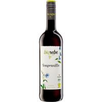 Biorebe Bio Rotwein Tempranillo trocken 0,75l