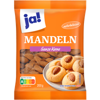 ja! Mandeln ganze Kerne 200g