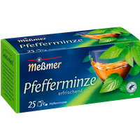 Meßmer Pfefferminze 56g, 25 Beutel