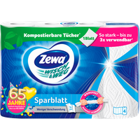 Zewa Wisch & Weg Sparblatt 4x74 Blatt