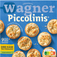 Original Wagner Piccolinis Drei-Käse 270g
