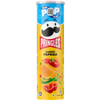 Pringles Classic Paprika Chips 185g
