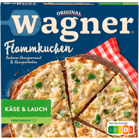 Original Wagner herzhafter Flammkuchen Käse & Lauch Vegetarisch 320g