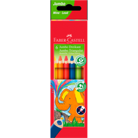 Faber-Castell Jumbo Dreikant Buntstifte 6 Stück