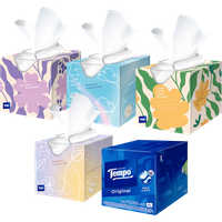 Tempo Taschentücher Original Würfel 4-lagig 60 Tücher