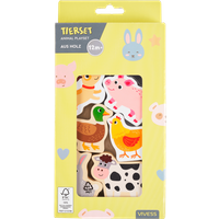 Vivess Tierset aus Holz ab 12 Monaten