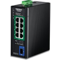 TRENDnet Industrial Switch 9-Port 2.5G PoE++ 1SFP+ DIN-Rail