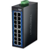 TRENDnet Industrial Switch 16-Port Gbit DIN-Rail