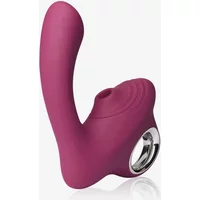 【B3G1F】Circle-handle Heating G-Spot Clitoral Sucking Vibrator