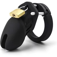 Soft Silicone Cock Cage for Male Penis Exercise