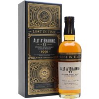 Allt A Bhainne 1991 / 32 Year Old / Cask 13091 / Lost In Time Series Speyside Whisky Allt A Bhainne 1991 / 32 Year Old / Cask 13091 / Lost In Time Series Speyside Whisky
