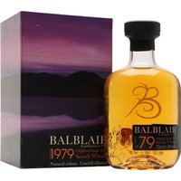Balblair 1979 / Bot.2007 Highland Single Malt Scotch Whisky Balblair 1979 / Bot.2007 Highland Single Malt Scotch Whisky