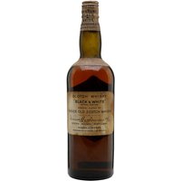 Black & White / Bot.1930s / Spring Cap Blended Scotch Whisky Black & White / Bot.1930s / Spring Cap Blended Scotch Whisky