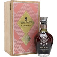 Royal Salute Platinum Jubilee / Pearl & Diamond Brooch (Pink) Blended Whisky Royal Salute Platinum Jubilee / Pearl & Diamond Brooch (Pink) Blended Whisky