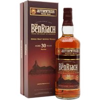 Benriach 30 Year Old Authenticus Peated Speyside Whisky Benriach 30 Year Old Authenticus Peated Speyside Whisky