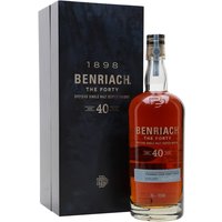 Benriach The Forty 40 Year Old Speyside Single Malt Scotch Whisky Benriach The Forty 40 Year Old Speyside Single Malt Scotch Whisky