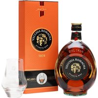 Vecchia Romagna Etichetta Nera Brandy / Glass Set Vecchia Romagna Etichetta Nera Brandy / Glass Set