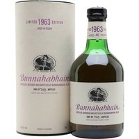 Bunnahabhain 1963 / 40 Year Old Islay Single Malt Scotch Whisky Bunnahabhain 1963 / 40 Year Old Islay Single Malt Scotch Whisky