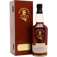 Cardhu 1974 / 25 year Old / Sherry Cask / Signatory Speyside Whisky Cardhu 1974 / 25 year Old / Sherry Cask / Signatory Speyside Whisky
