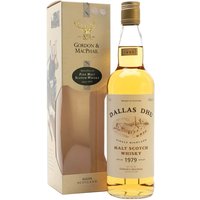 Dallas Dhu 1979 / Bot.1999 / Gordon & Macphail Speyside Whisky Dallas Dhu 1979 / Bot.1999 / Gordon & Macphail Speyside Whisky
