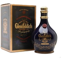 Glenfiddich 18 Year Old / Ancient Reserve / Blue Spode Decanter Speyside Whisky Glenfiddich 18 Year Old / Ancient Reserve / Blue Spode Decanter Speyside Whisky