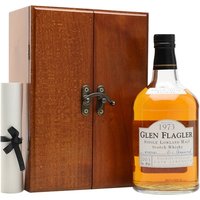 Glen Flagler 1973 / 30 Year Old Lowland Single Malt Scotch Whisky Glen Flagler 1973 / 30 Year Old Lowland Single Malt Scotch Whisky