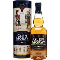 Glen Moray 16 Year Old / Scottish Highland Regiment Speyside Whisky Glen Moray 16 Year Old / Scottish Highland Regiment Speyside Whisky