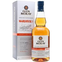 Glen Moray 2013 / Amontillado Finish / Warehouse 1 Release Speyside Whisky Glen Moray 2013 / Amontillado Finish / Warehouse 1 Release Speyside Whisky