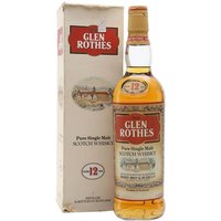 Glenrothes 12 Year Old / Bot.1980s Speyside Single Malt Scotch Whisky Glenrothes 12 Year Old / Bot.1980s Speyside Single Malt Scotch Whisky