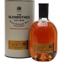 Glenrothes 1972 / 23 Year Old Speyside Single Malt Scotch Whisky Glenrothes 1972 / 23 Year Old Speyside Single Malt Scotch Whisky