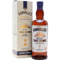 Dunville's Three Crowns Whiskey Blended Irish Whiskey Dunville's Three Crowns Whiskey Blended Irish Whiskey