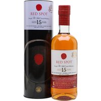 Red Spot 15 Year Old Irish Whiskey Single Pot Still Irish Whiskey Red Spot 15 Year Old Irish Whiskey Single Pot Still Irish Whiskey