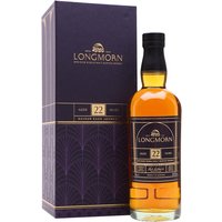 Longmorn 22 Year Old Single Batch Speyside Single Malt Scotch Whisky Longmorn 22 Year Old Single Batch Speyside Single Malt Scotch Whisky
