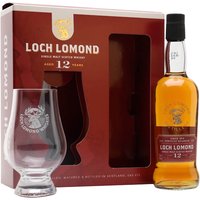 Loch Lomond 12 Year Old / Small Bottle / Glass Set Highland Whisky Loch Lomond 12 Year Old / Small Bottle / Glass Set Highland Whisky