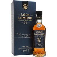 Loch Lomond 25 Year Old Highland Single Malt Scotch Whisky Loch Lomond 25 Year Old Highland Single Malt Scotch Whisky