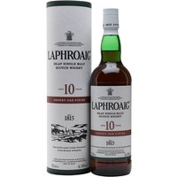 Laphroaig 10 Year Old Sherry Oak Finish Islay Whisky Laphroaig 10 Year Old Sherry Oak Finish Islay Whisky