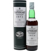 Laphroaig 1974 / 31 Year Old / Sherry Cask Islay Whisky Laphroaig 1974 / 31 Year Old / Sherry Cask Islay Whisky