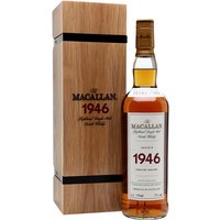 Macallan 1946 / 56 Year Old / Fine & Rare / Cask #46/3M Speyside Whisky Macallan 1946 / 56 Year Old / Fine & Rare / Cask #46/3M Speyside Whisky